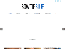 Tablet Screenshot of bowtieblue.com